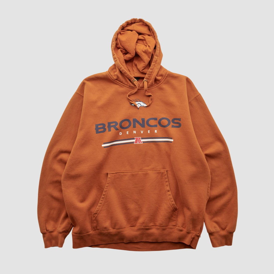 Denver Broncos NFL 2010s Hooded Pullover Sweatshirt - Clay Pullover