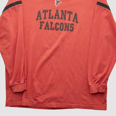 Atlanta Falcons NFL 2000s Long Sleeve T-shirt - Red T-shirts