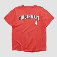 Cincinnati Reds Majestic 2000s T-shirt - Red - Vintage T-shirts