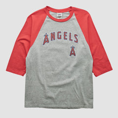 Los Angeles Angels Lee Apparel 2007 T-shirt - Heather Gray - Vintage T-shirts
