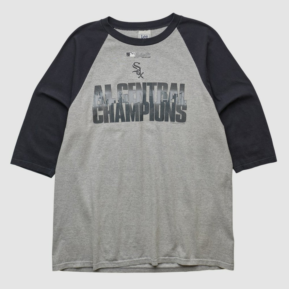 Chicago White Sox Lee Apparel 2005 T-shirt - Heather Gray - Vintage T-shirts