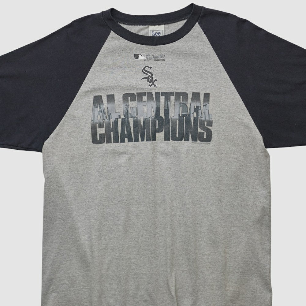 Chicago White Sox Lee Apparel 2005 T-shirt - Heather Gray - Vintage T-shirts
