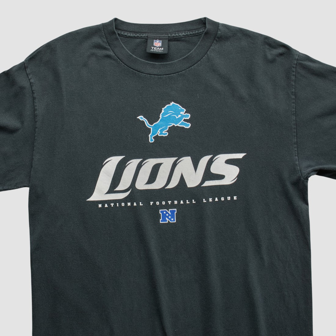 Detroit Lions NFL 2010s Long Sleeve T-shirt - Black T-shirts