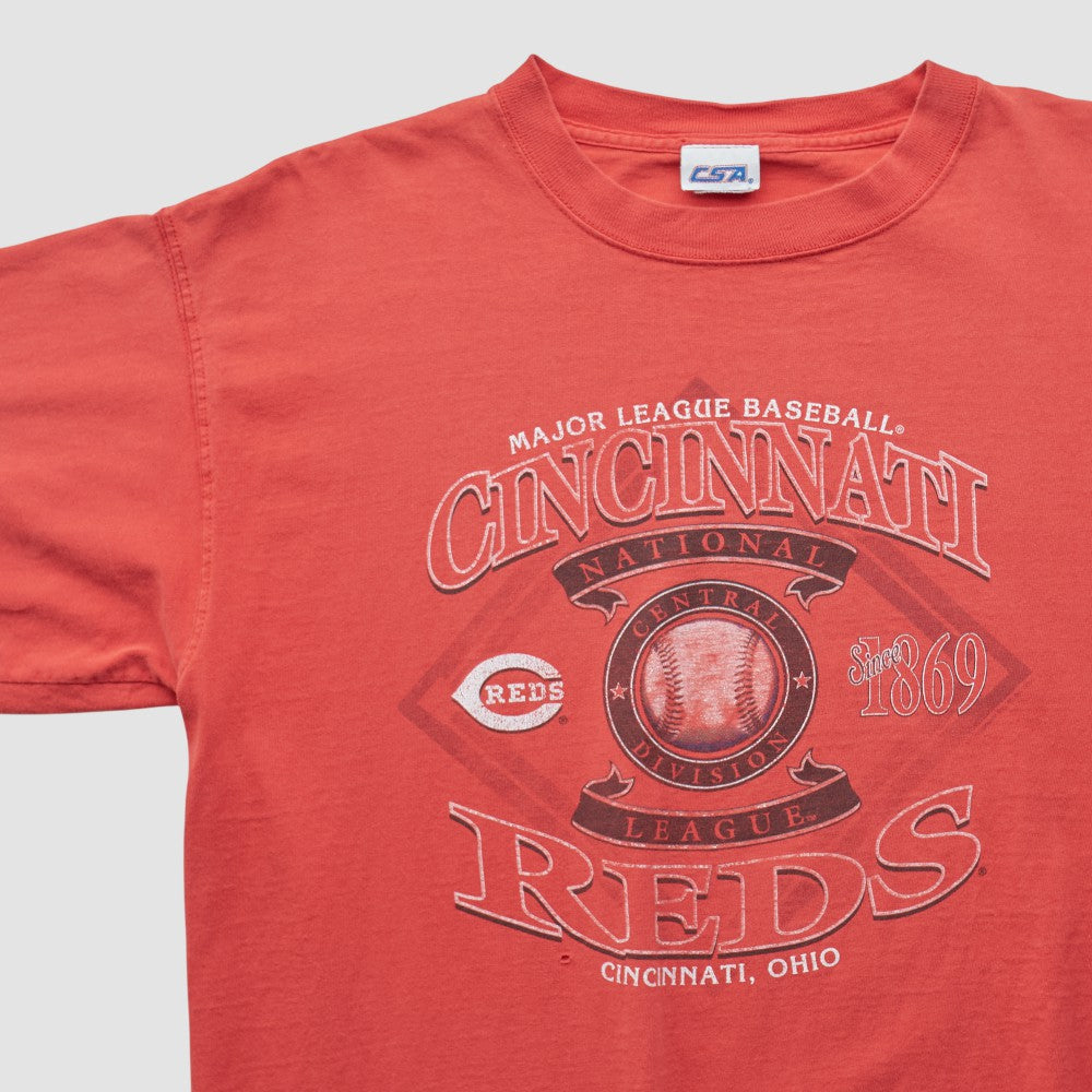 Cincinnati Reds CSA 2000s T-shirt - Red - Vintage T-shirts