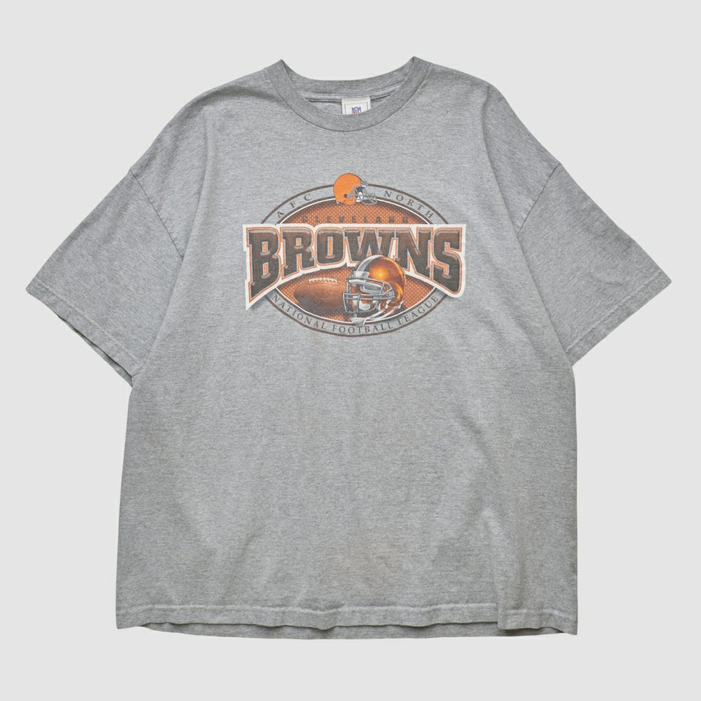 Cleveland Browns NFL 2000s T-shirt - Heather Gray T-shirts