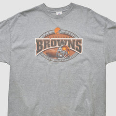 Cleveland Browns NFL 2000s T-shirt - Heather Gray T-shirts