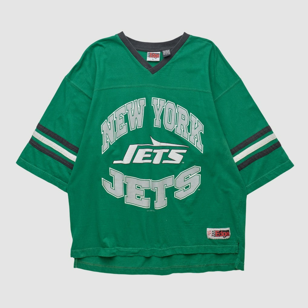 New York Jets The Edge 1997 T-shirt - Green T-shirts