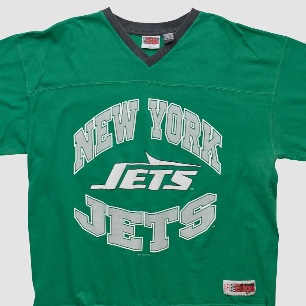 New York Jets The Edge 1997 T-shirt - Green T-shirts