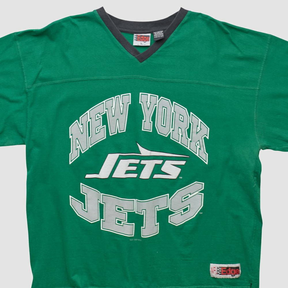 New York Jets The Edge 1997 T-shirt - Green T-shirts