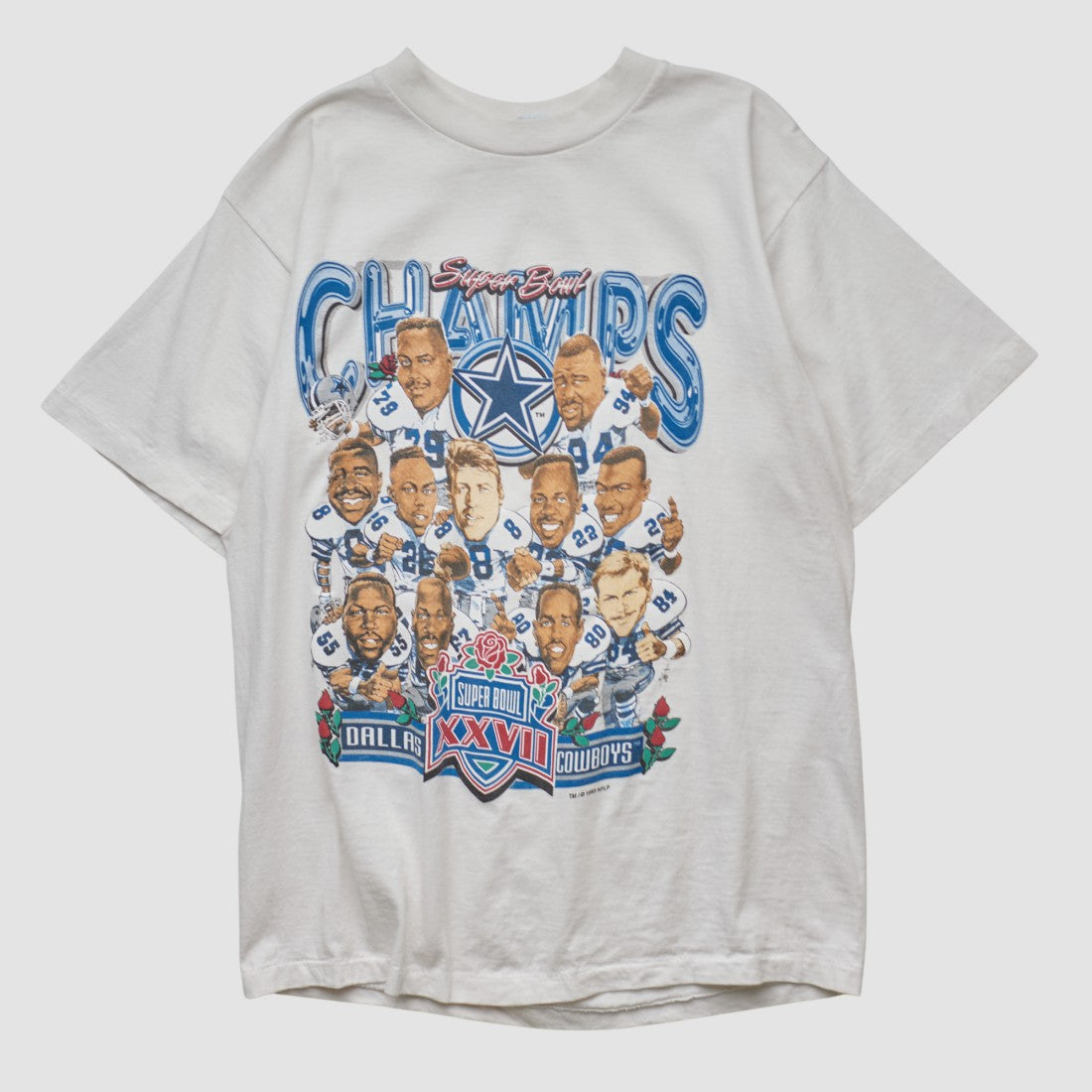 Dallas Cowboysm Sportswear 1993 T-shirt - White T-shirts