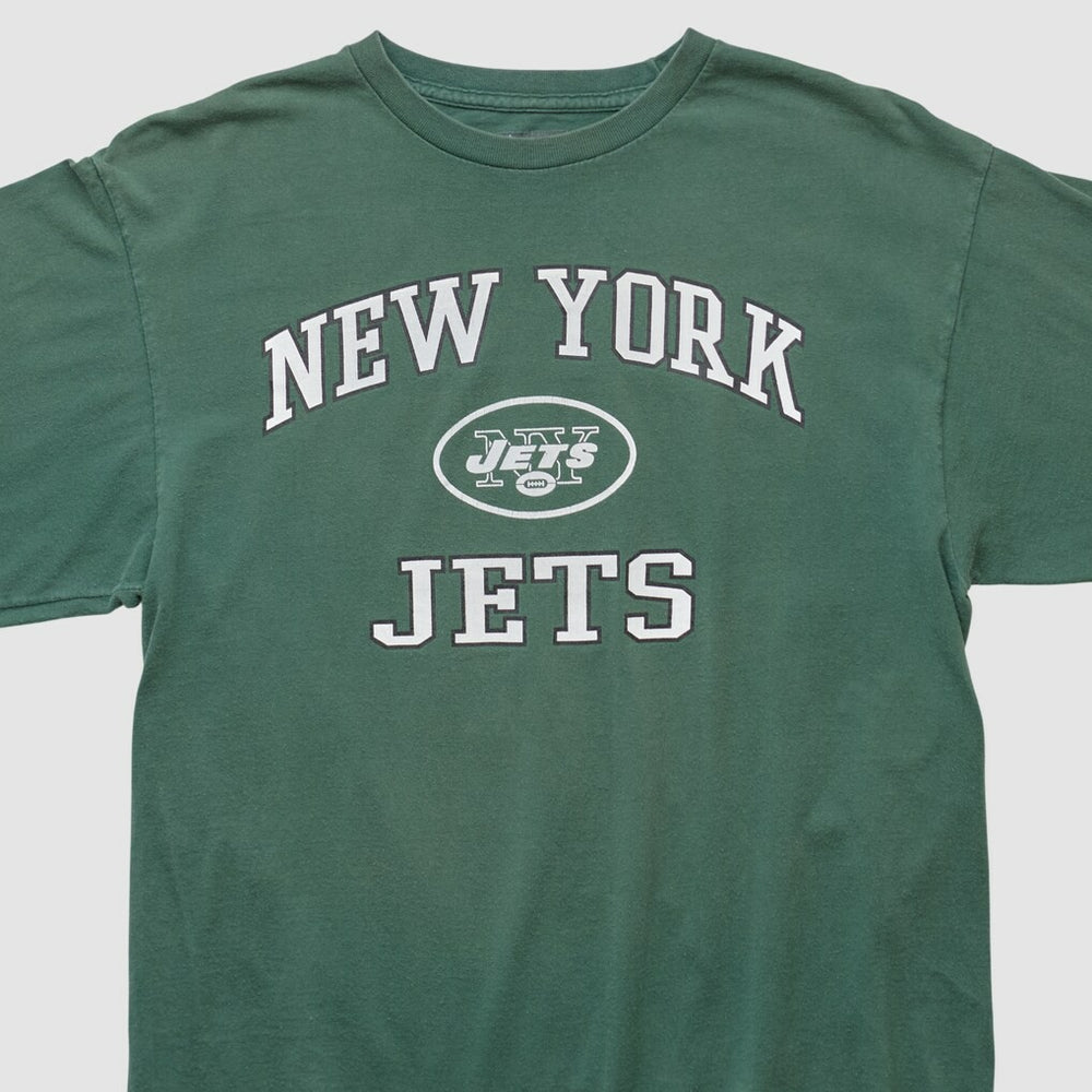 New York Jets NFL 2000s Long Sleeve T-shirt - Green T-shirts