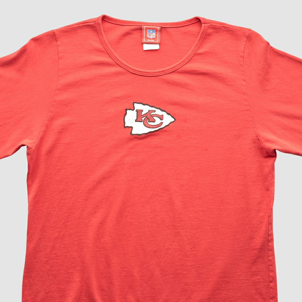 Kansas City Chiefs NFL 2000s Long Sleeve T-shirt - Red T-shirts