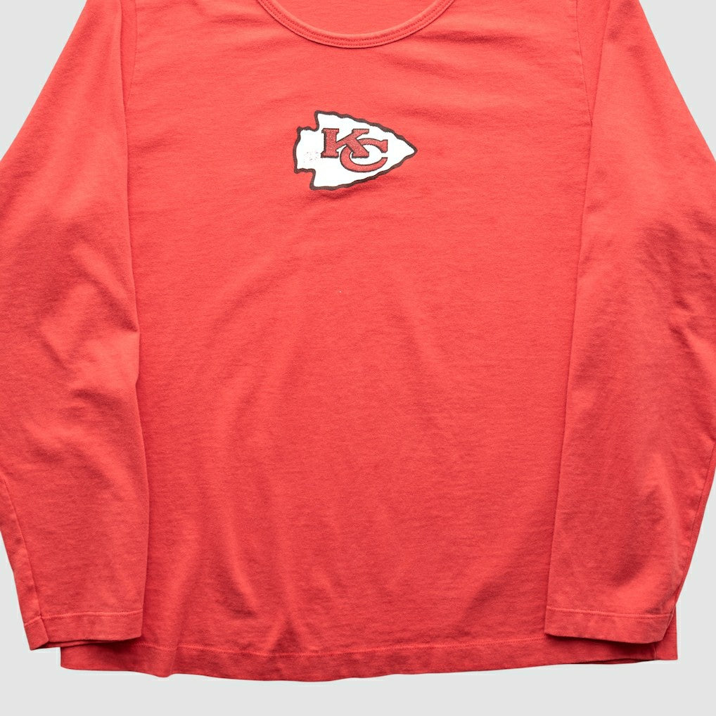 Kansas City Chiefs NFL 2000s Long Sleeve T-shirt - Red T-shirts