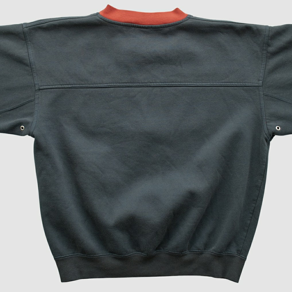 New York Giants Lee Apparel 90s Pullover Sweatshirt - Charcoal Pullover