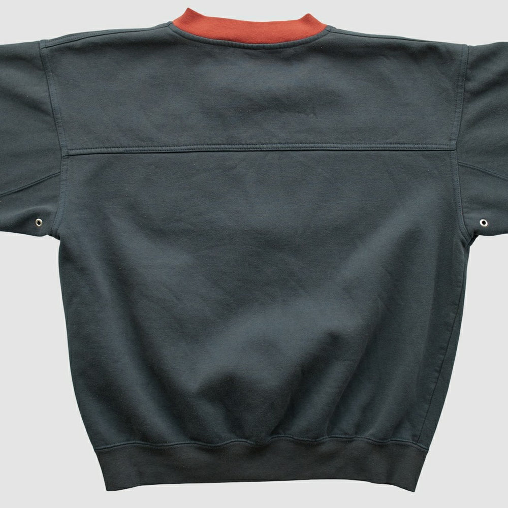 New York Giants Lee Apparel 90s Pullover Sweatshirt - Charcoal Pullover