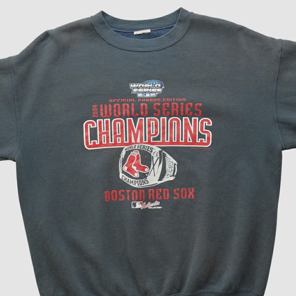 World Series 2004 Pullover Sweatshirt - Black - Vintage Pullover