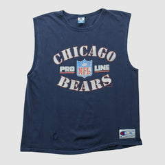 Chicago Bears Champion 90s Tank - Navy Tanks