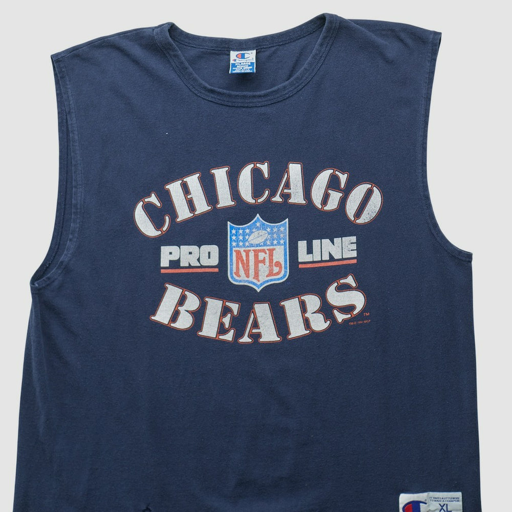 Chicago Bears Champion 90s Tank - Navy Tanks