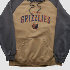 Memphis Grizzlies Reebok 2000s Hooded Pullover Sweatshirt Clay Vintage - Vintage