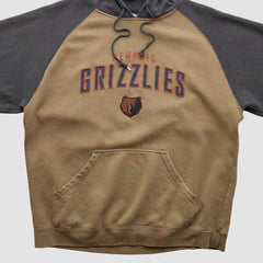 Memphis Grizzlies Reebok 2000s Hooded Pullover Sweatshirt Clay Vintage - Vintage