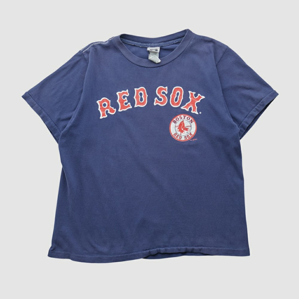 Boston Red Sox Cotton 2000s T-shirt - Navy - XVintage T-shirts