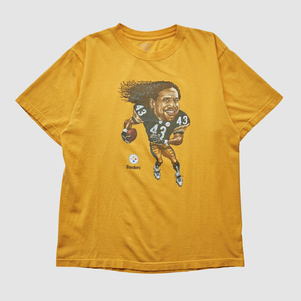Pittsburgh Steelers Reebok 2000s T-shirt - Yellow T-shirts
