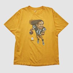 Pittsburgh Steelers Reebok 2000s T-shirt - Yellow T-shirts