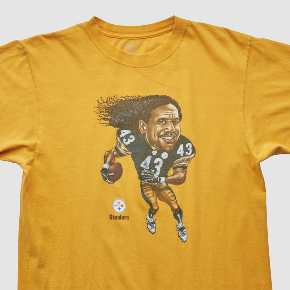 Pittsburgh Steelers Reebok 2000s T-shirt - Yellow T-shirts