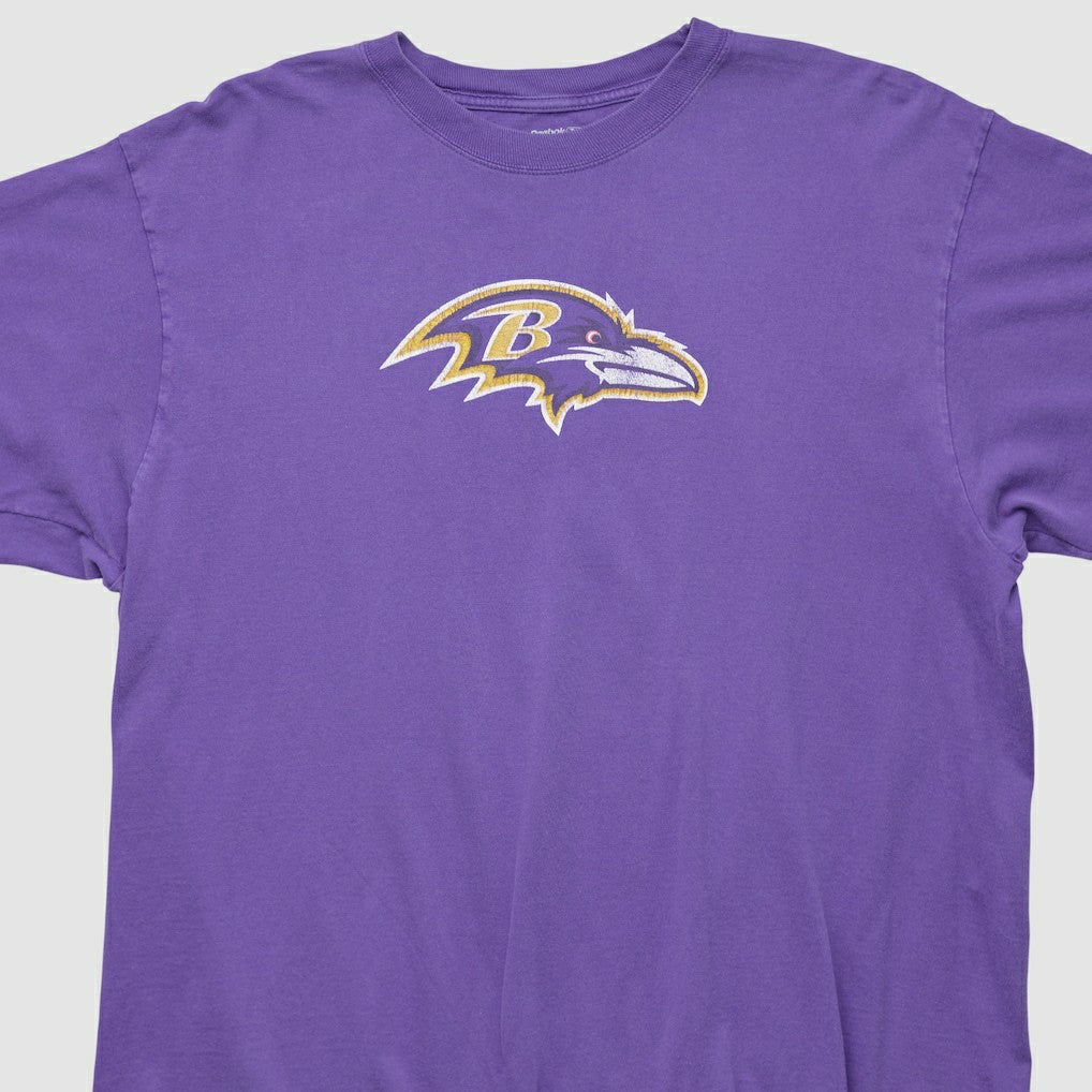 Baltimore Ravens Reebok 2000s T-shirt - Purple T-shirts
