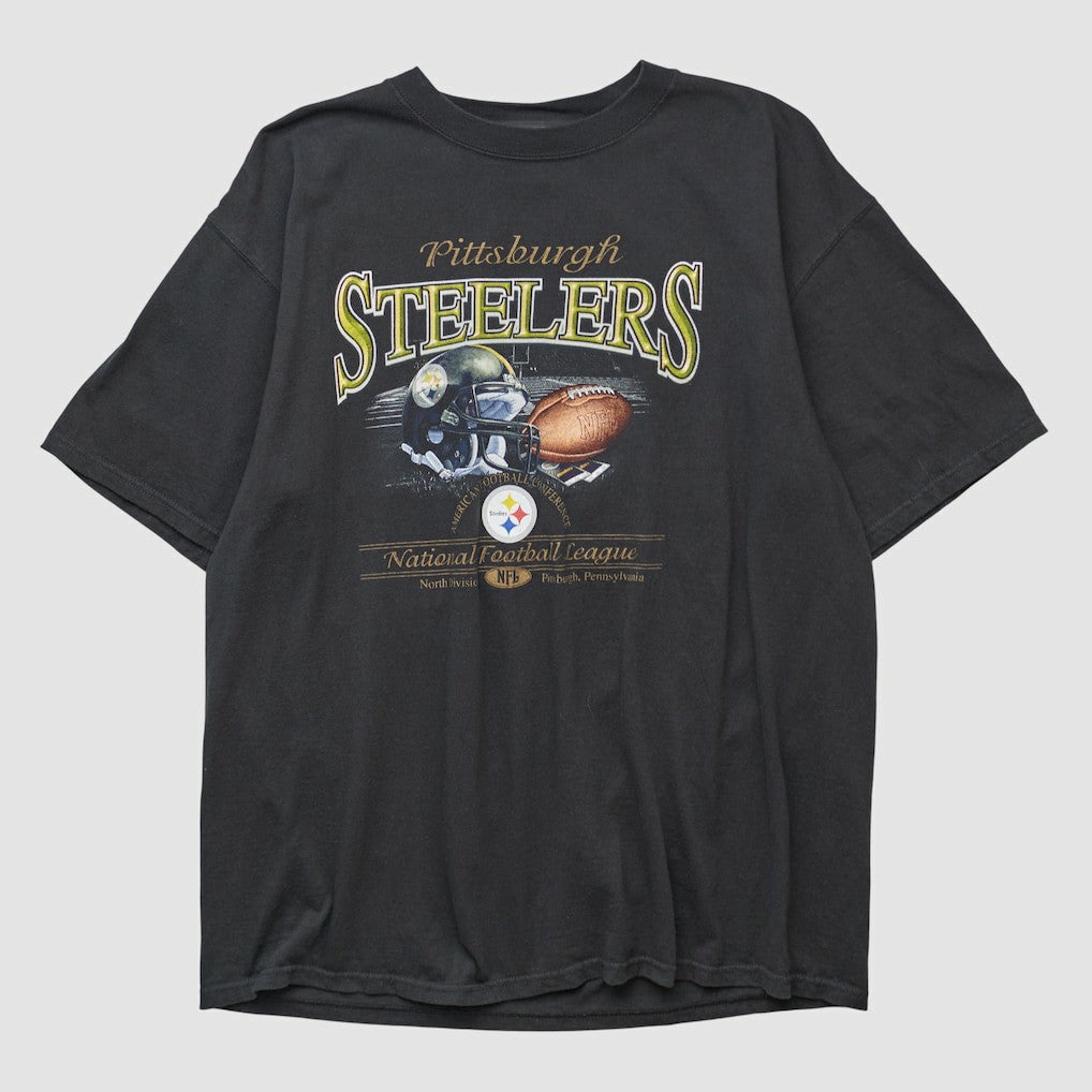 Pittsburgh Steelers NFL 2000s T-shirt - Black T-shirts