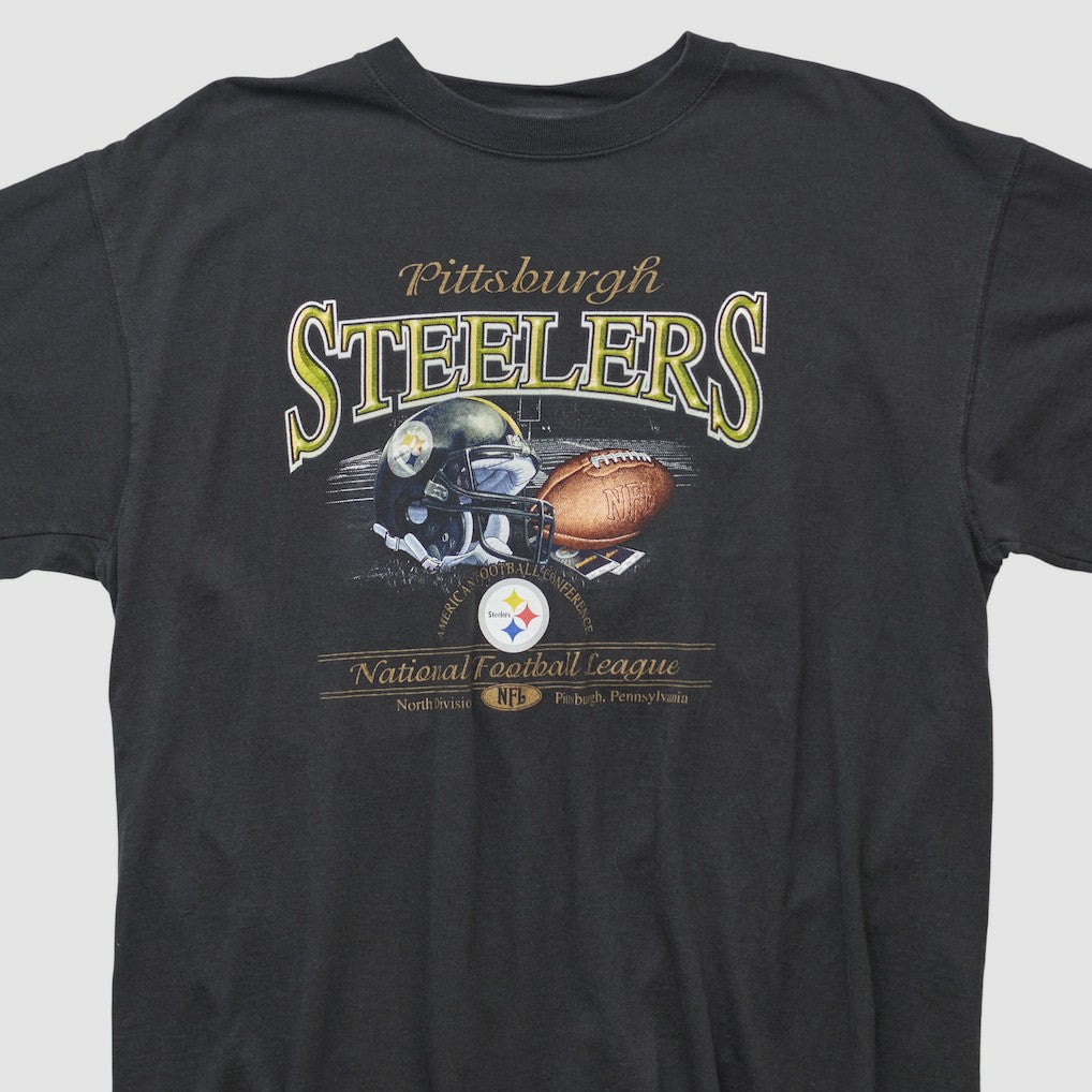 Pittsburgh Steelers NFL 2000s T-shirt - Black T-shirts