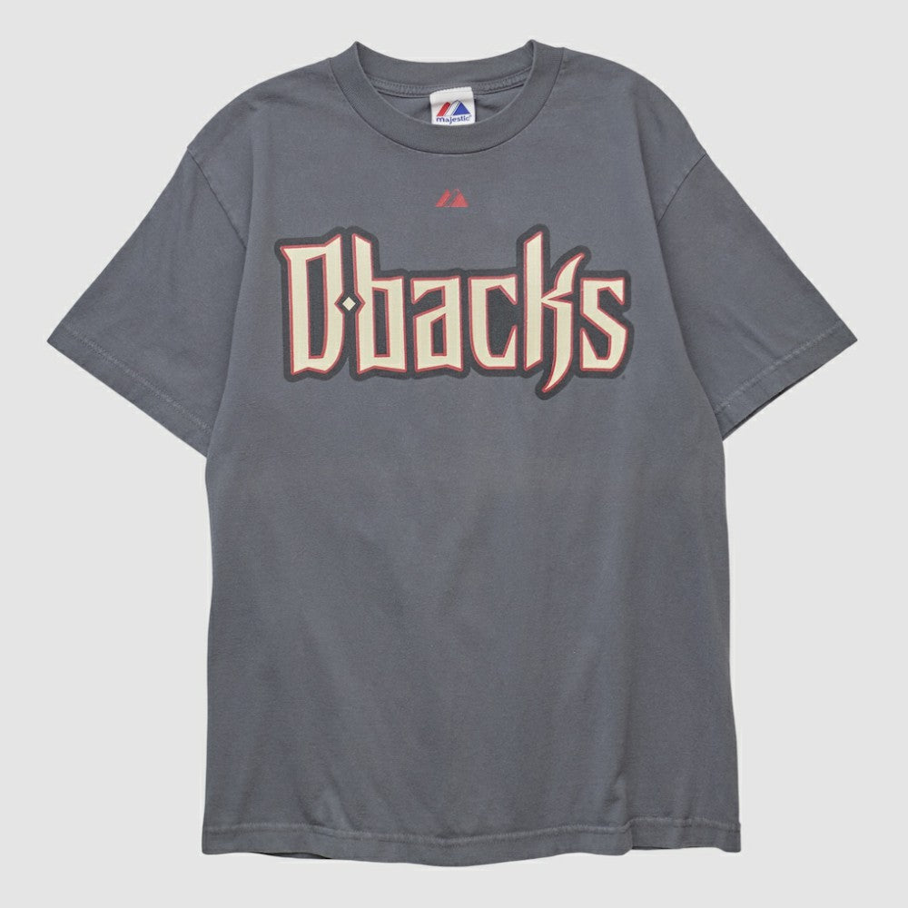 Arizona Diamondbacks Majestic 2010s T-shirt - Charcoal - Vintage T-shirts