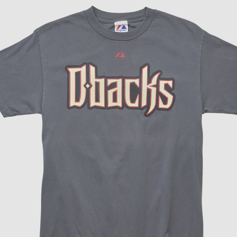 Arizona Diamondbacks Majestic 2010s T-shirt - Charcoal - Vintage T-shirts