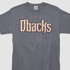 Arizona Diamondbacks Majestic 2010s T-shirt - Charcoal - Vintage T-shirts