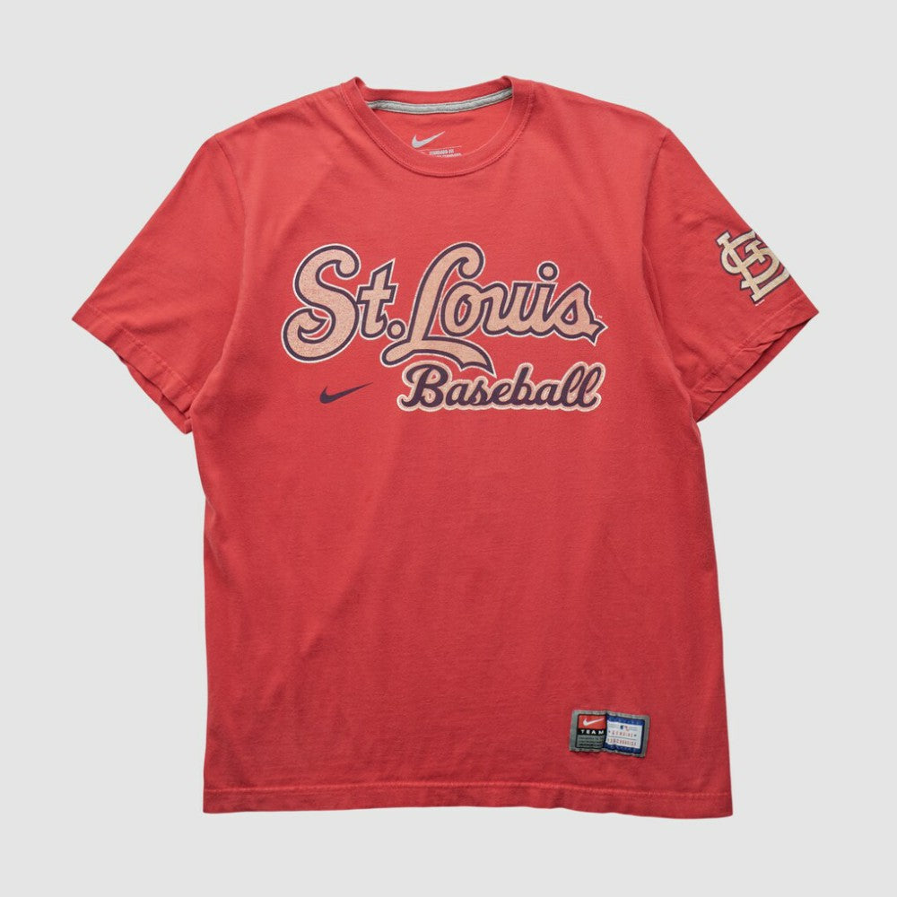 St. Louis Cardinals Nike 2010s T-shirt - Red - Vintage T-shirts
