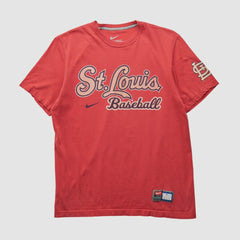 St. Louis Cardinals Nike 2010s T-shirt - Red - Vintage T-shirts