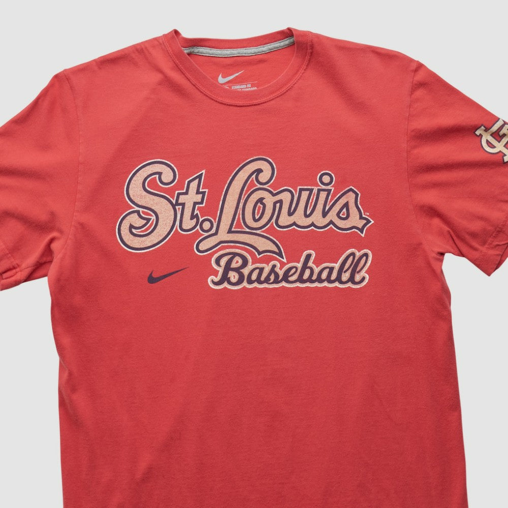 St. Louis Cardinals Nike 2010s T-shirt - Red - Vintage T-shirts