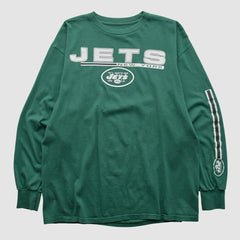 New York Jets Majestic 2010s Long Sleeve T-shirt - Green T-shirts