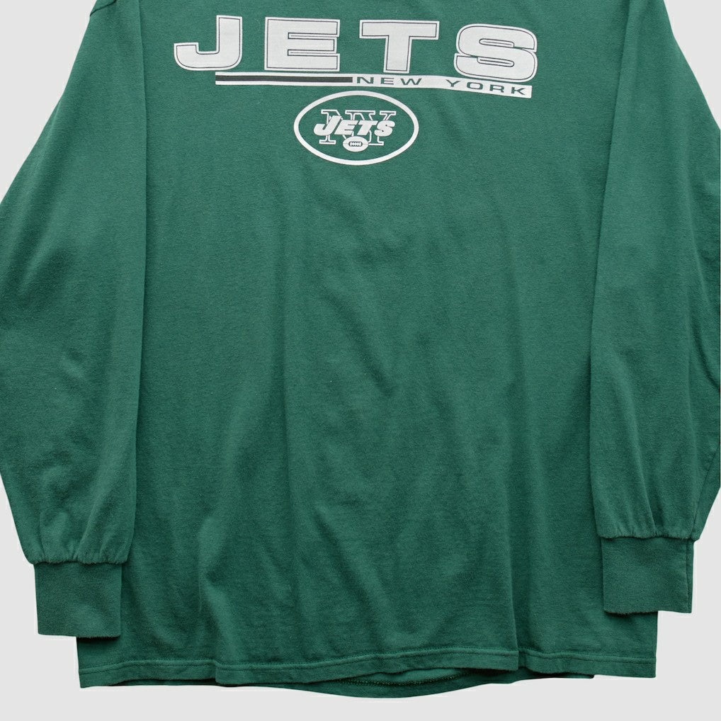 New York Jets Majestic 2010s Long Sleeve T-shirt - Green T-shirts