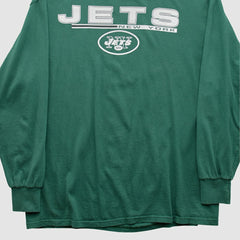 New York Jets Majestic 2010s Long Sleeve T-shirt - Green T-shirts