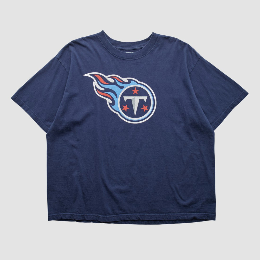 Tennessee Titans Reebok 2000s T-shirt - Navy T-shirts