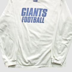 New York Giants 2000s Long Sleeve T-shirt - White T-shirts