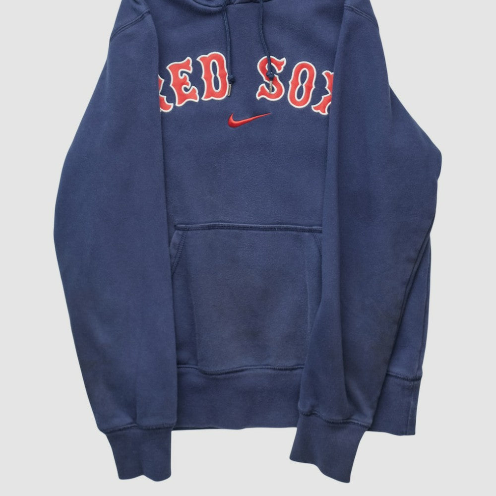 Boston Red Sox Nike 2010s Hooded Pullover Sweatshirt - Navy - XVintage Pullover
