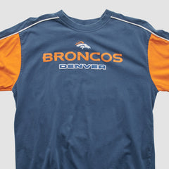 Denver Broncos NFL 2000s Long Sleeve T-shirt - Navy T-shirts