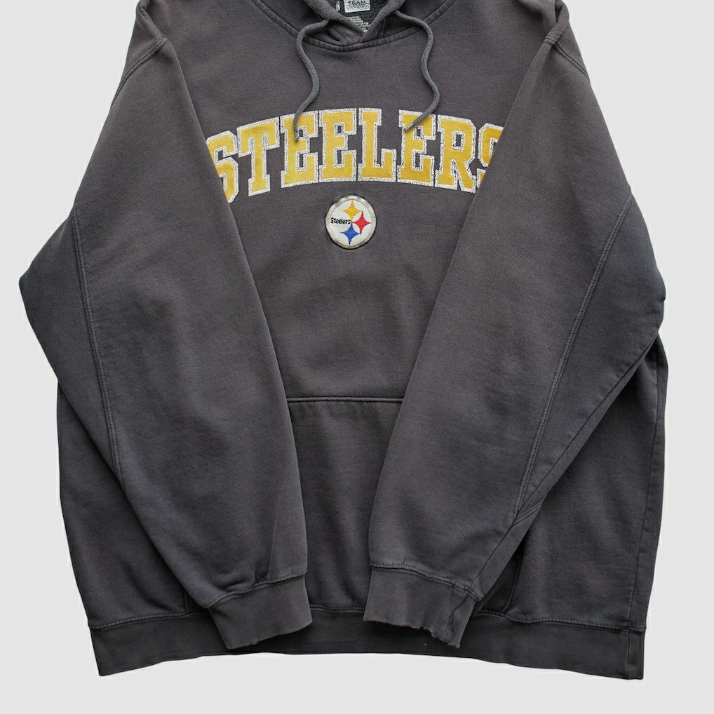 Pittsburgh Steelers NFL 2010s Hooded Pullover Sweatshirt - Black Pullover