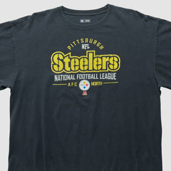 Pittsburgh Steelers NFL 2010s Long Sleeve T-shirt - Black T-shirts
