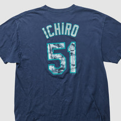 Seattle Mariners Majestic 2000s T-shirt - Navy - XVintage T-shirts