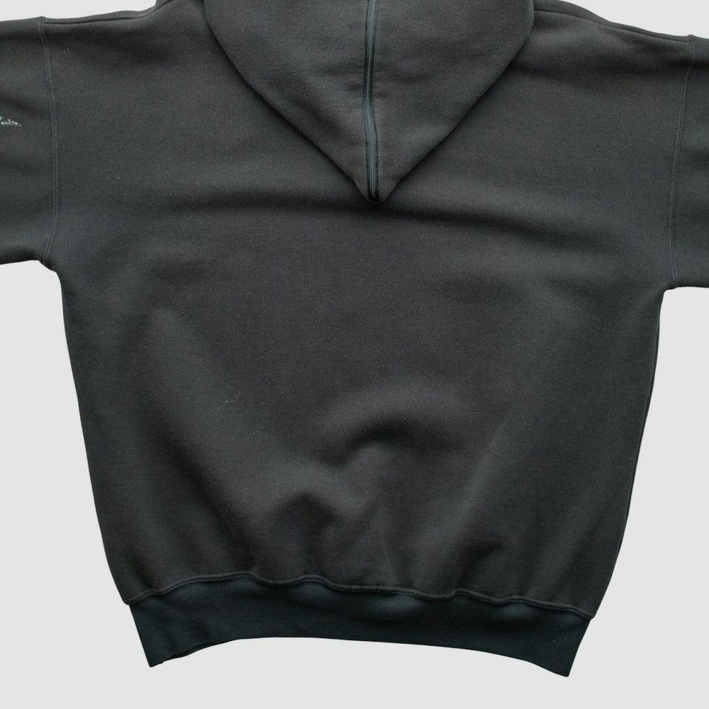 Kansas City Chiefs Dodger 90s Hooded 1/4 Zip Sweatshirt - Black Sweatshirts
