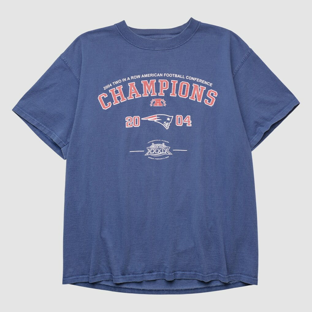 New England Patriots 2004 T-shirt - Navy T-shirts