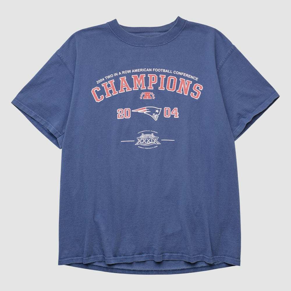 New England Patriots 2004 T-shirt - Navy T-shirts